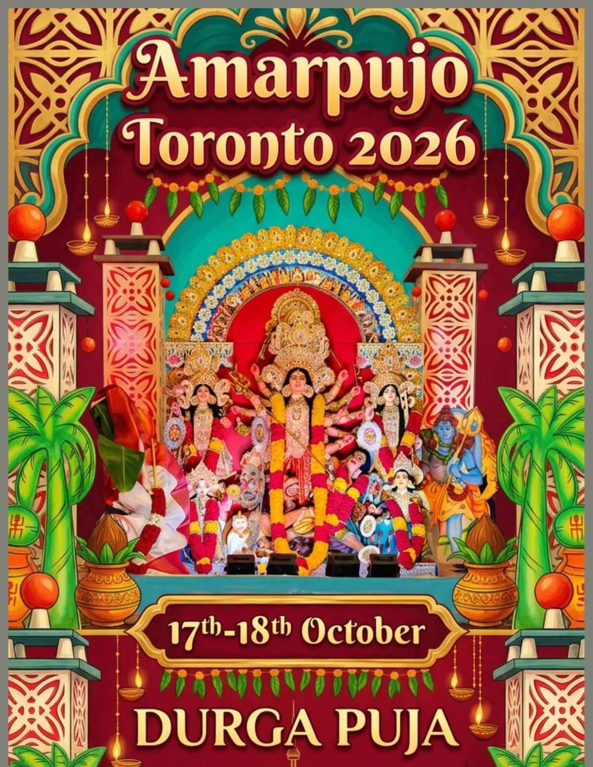 Amarpujo 15th Year Durga Puja 2026 (Day 2)