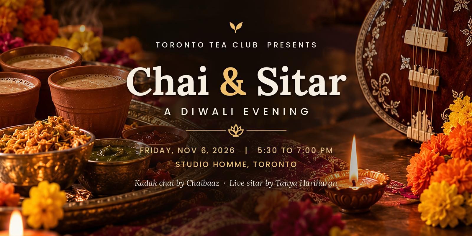 Chai & Sitar: A Diwali Evening