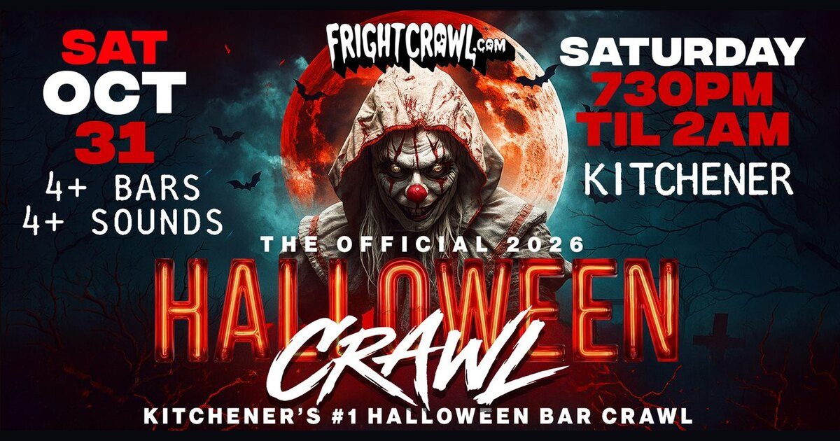 FrightCrawl Kitchener Halloween Bar Crawl