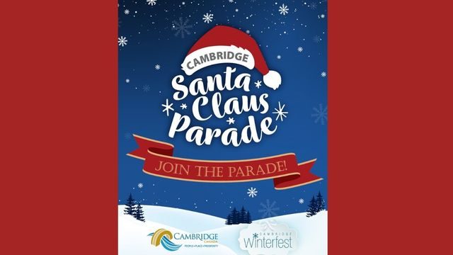 Cambridge Santa Claus Parade (night parade)