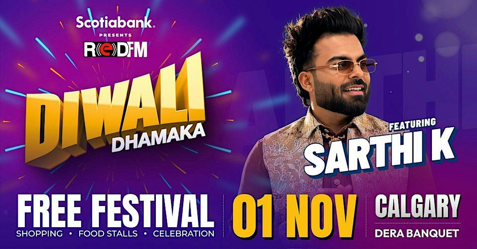 RED FM Diwali Dhamaka Calgary (Free)