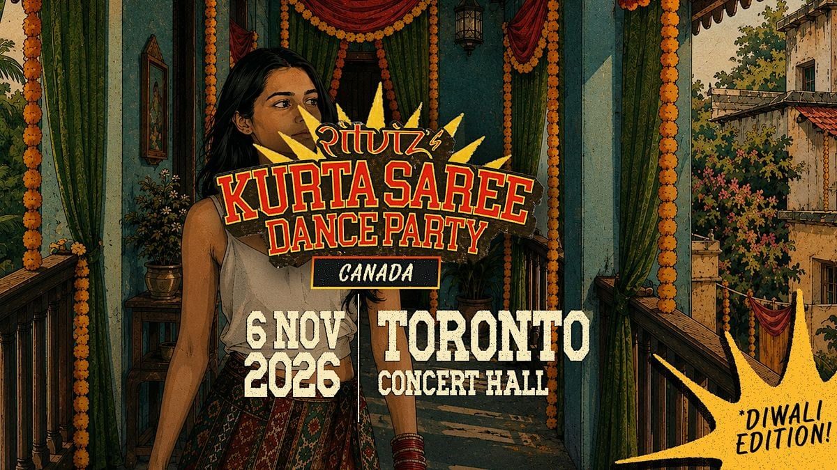 Ritviz's Kurta Saree Dance Party - Toronto